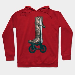 Boot Roller Skate Hoodie